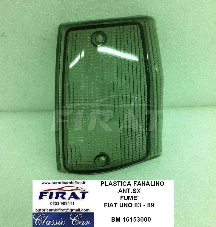 PLASTICA FANALINO FIAT UNO 83-89 ANT.SX FUME'